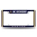 UNC Greensboro Spartans All Over Chrome License Plate Frame