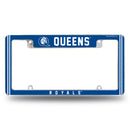 Queens Charlotte Royals All Over Chrome License Plate Frame
