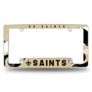 Saints Wave All Over Chrome Frame