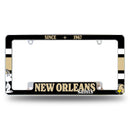 New Orleans Saints Peanuts Game Day All Over Chrome Frame