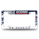 Uconn All Over Chrome Frame