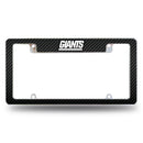 New York Giants Carbon Fiber Design All Over Chrome Frame