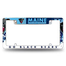 Maine University All Over Chrome Frame