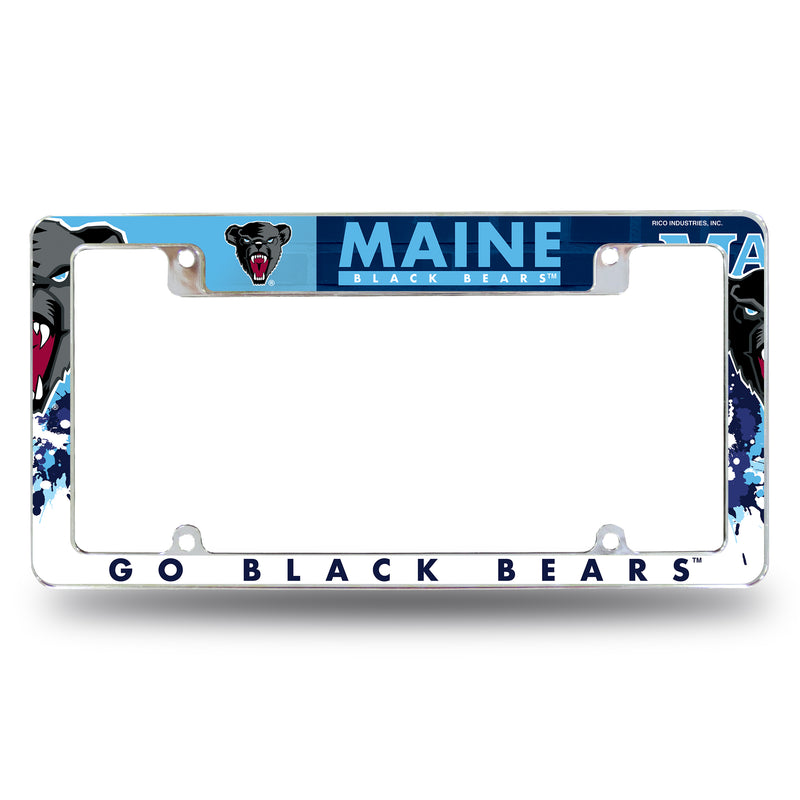 Maine University All Over Chrome Frame
