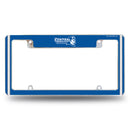 Central Connecticut Blue Devils All Over Chrome License Plate Frame