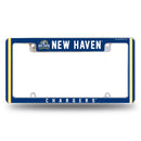 New Haven Chargers All Over Chrome License Plate Frame