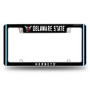 Delaware State Hornets All Over Chrome License Plate Frame