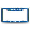 Maine Maritime Mariners All Over Chrome License Plate Frame