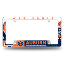 Auburn Tigers All Over Chrome License Plate Frame