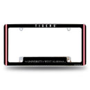 West Alabama Tigers All Over Chrome License Plate Frame