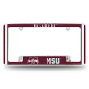 Mississippi State Alternate Design All Over Chrome Frame - Bottom Oriented