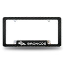 Broncos Carbon Fiber Design All Over Chrome Frame