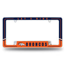 Broncos Two-Tone All Over Chrome Frame