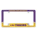 LSU Two-Tone All Over Chrome Frame