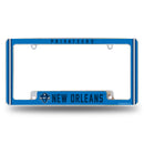 New Orleans Privateers All Over Chrome License Plate Frame