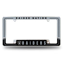 Raiders Two-Tone All Over Chrome Frame