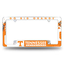 NCAA Tennessee Volunteers 12" x 6" Chrome All Over Automotive License Plate Frame for Car/Truck/SUV By Rico Industries
