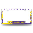 Tennessee Tech All Over Chrome Frame