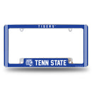 Tennessee State Alternate Design All Over Chrome Frame - Bottom Oriented