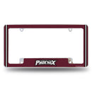 Cumberland University Phoenix All Over Chrome License Plate Frame