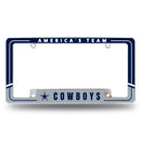 Cowboys Two-Tone All Over Chrome Frame