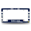 Dallas Cowboys Peanuts Game Day All Over Chrome Frame