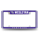 Kentucky Wesleyan Panthers All Over Chrome License Plate Frame