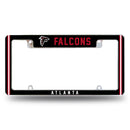 Falcons Alternate Design All Over Chrome Frame - Top Oriented