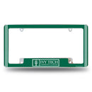 Ivy Tech Bears All Over Chrome License Plate Frame