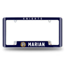 Marian Knights All Over Chrome License Plate Frame