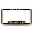 Purdue Fort Wayne Mastodons All Over Chrome License Plate Frame