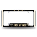Purdue Northwest Pride All Over Chrome License Plate Frame