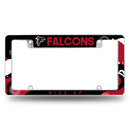 Falcons Wave All Over Chrome Frame