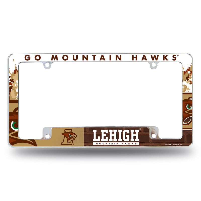 Lehigh University All Over Chrome Frame