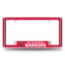 East Stroudsburg Warriors All Over Chrome License Plate Frame