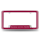 Commonwealth University Of Pennsylvania All Over Chrome License Plate Frame