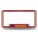 Ursinus Bears All Over Chrome License Plate Frame