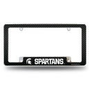 Michigan State Carbon Fiber Design All Over Chrome Frame