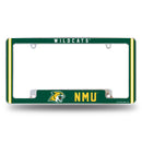 Northern Michigan Alternate Design All Over Chrome Frame - Bottom Oriented