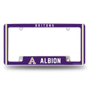Albion Britons All Over Chrome License Plate Frame