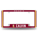 Calvin Knights All Over Chrome License Plate Frame