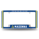 Madonna Crusaders All Over Chrome License Plate Frame