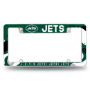Jets Wave All Over Chrome Frame