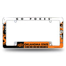 Oklahoma State All Over Chrome Frame