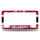 Oklahoma Sooners Peanuts Game Day All Over Chrome Frame