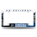 Southwestern Oklahoma State All Over Chrome Frame