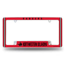 Northwestern Oklahoma State Rangers All Over Chrome License Plate Frame