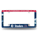 Pittsburgh Steelers America 250 All Over Chrome License Plate Frame