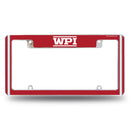 Worcester Poly Engineers All Over Chrome License Plate Frame