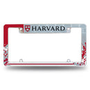 Harvard Crimson All Over Chrome Frame